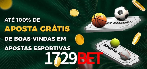 1729bet Ate 100% de Aposta Gratis